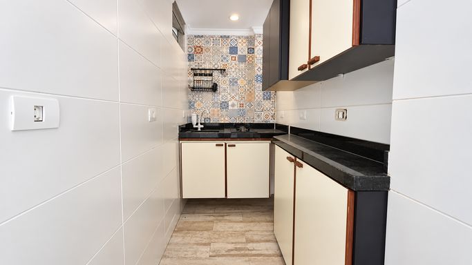 Cozinha com armarios