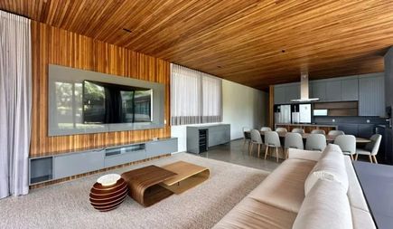 Sala de Estar e Sala de Jantar