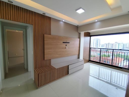 Sala de Estar e Jantar Integrada com Varanda