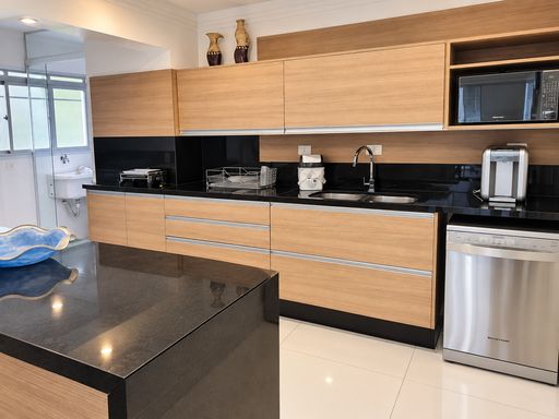 Apartamento a Venda Edifício Barramar com cozinha mobiliada
