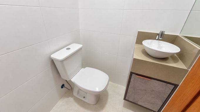 Casa Sobreposta Térrea na Comendador Alfaia Rodrigues com Lavabo