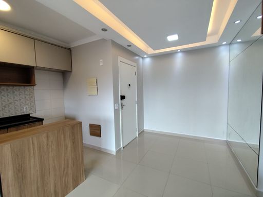 Sala de Estar e Jantar Integrada com Varanda e Cozinha