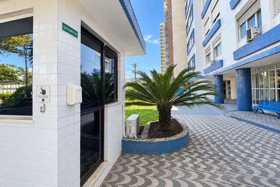 Apartamento Edifício Residencial Embaré com portaria 24 horas
