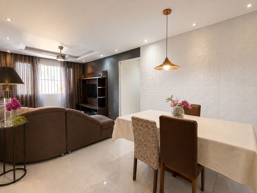 Sala de Estar e Jantar