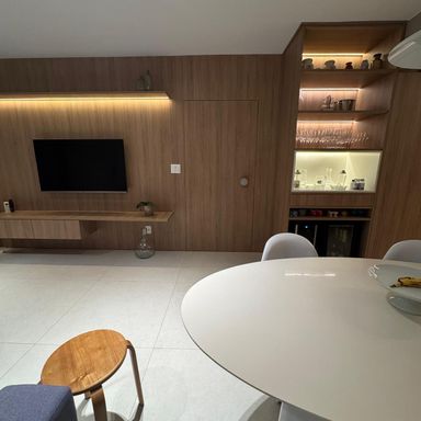 Sala de Estar e Jantar