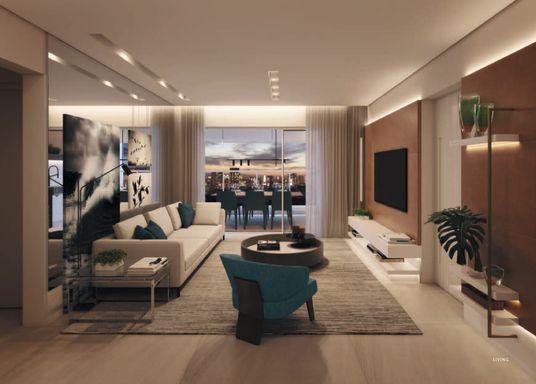 Sala de Estar e Jantar