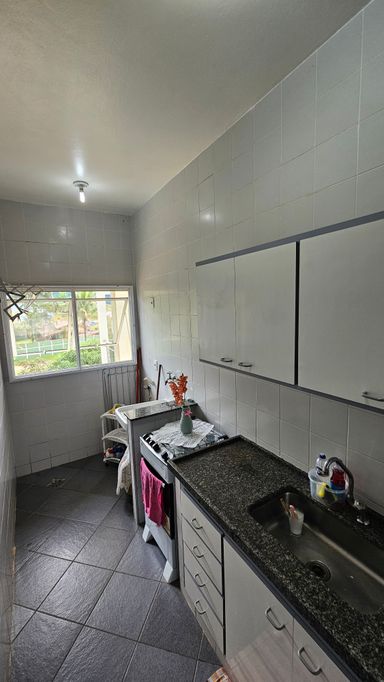 Lavanderia e cozinha