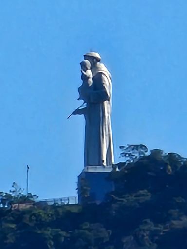 Vista para o morro Santo Antônio.