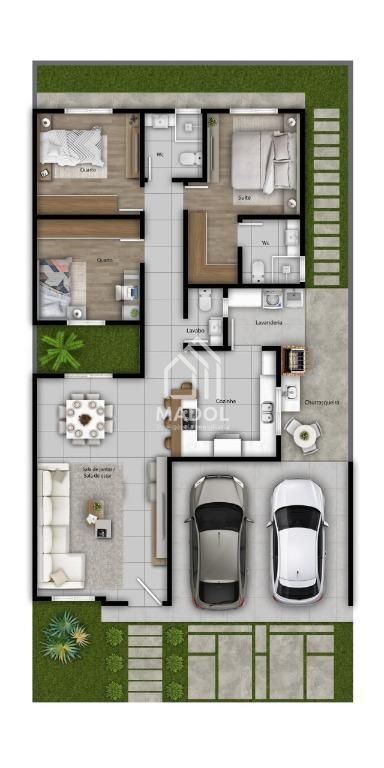 Casa à venda em Contorno, Ponta Grossa — Portal Chave Fácil