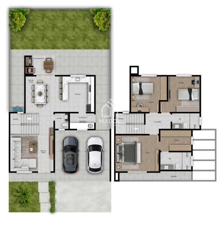 Casa à venda em Jardim Carvalho, Ponta Grossa — Portal Chave Fácil