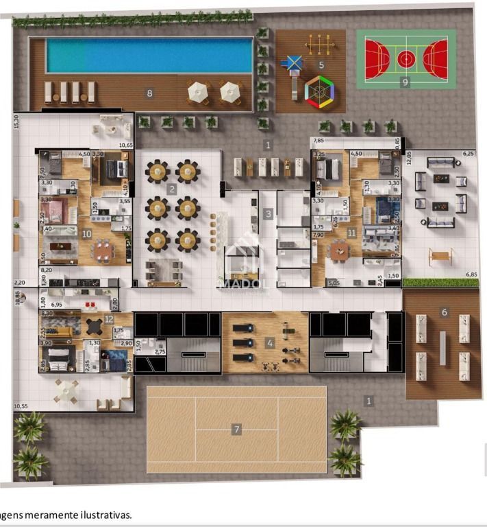 Apartamento à venda em Centro, Ponta Grossa — Portal Chave Fácil