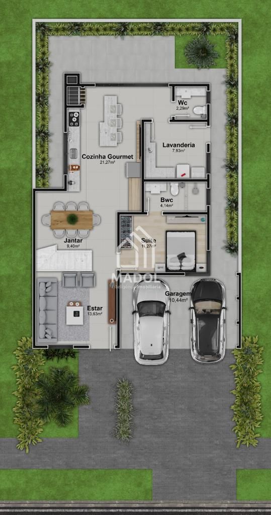 Casa à venda em Cará-cará, Ponta Grossa — Portal Chave Fácil