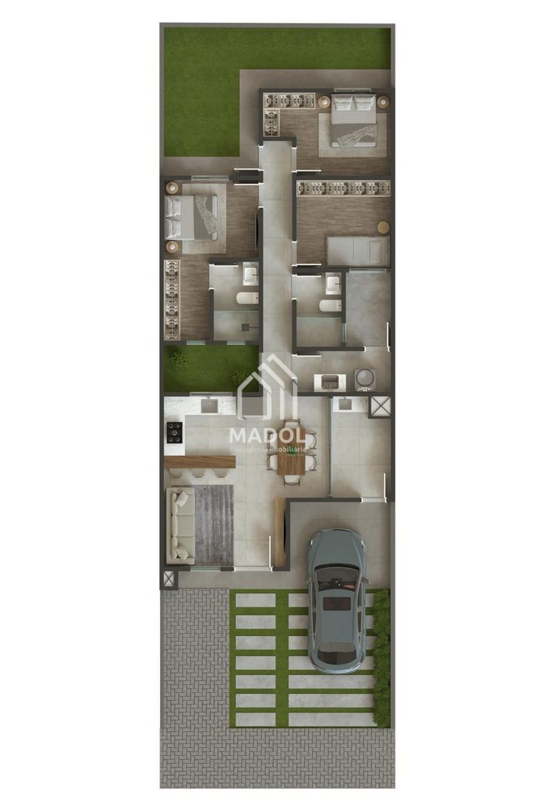 Casa à venda em Uvaranas, Ponta Grossa — Portal Chave Fácil