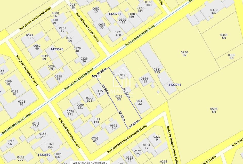 Terreno/Área à venda em Colônia Dona Luiza, Ponta Grossa — Portal Chave Fácil