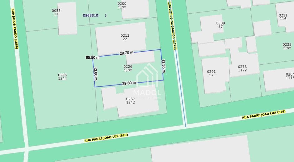 Terreno/Área à venda em Centro, Ponta Grossa — Portal Chave Fácil