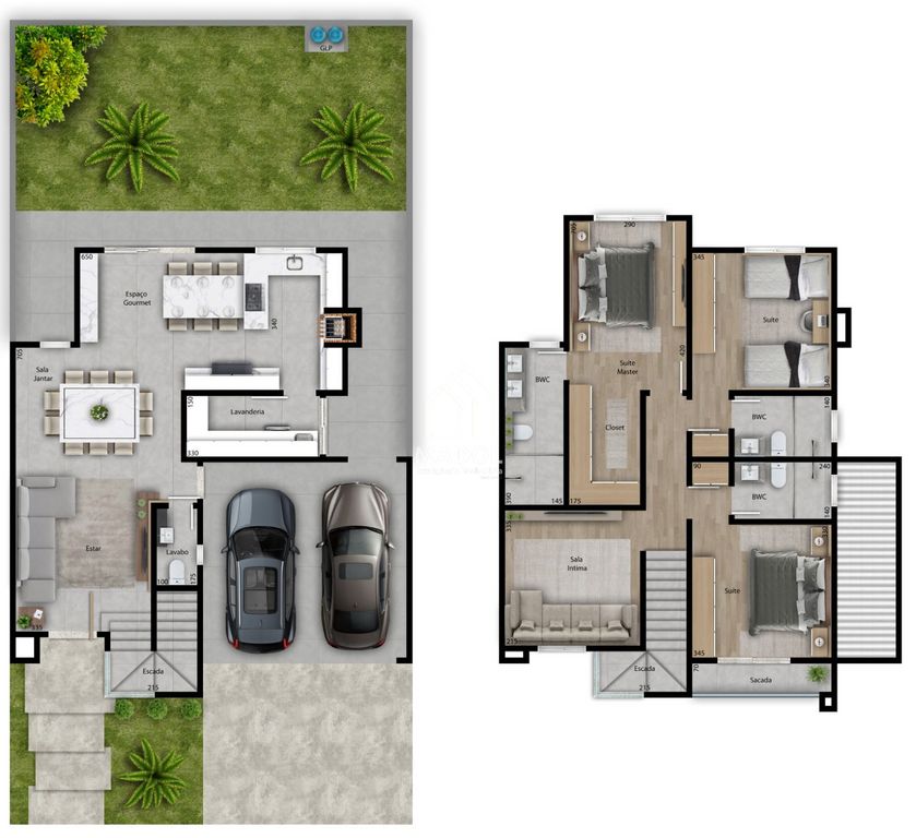Casa à venda em Cará-cará, Ponta Grossa — Portal Chave Fácil