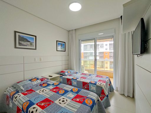 A tranquilidade e o conforto de cada um dos quatro quartos, projetados para o seu descanso completo.