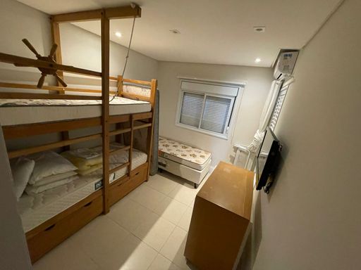 O terceiro quarto, ideal para hóspedes ou filhos.