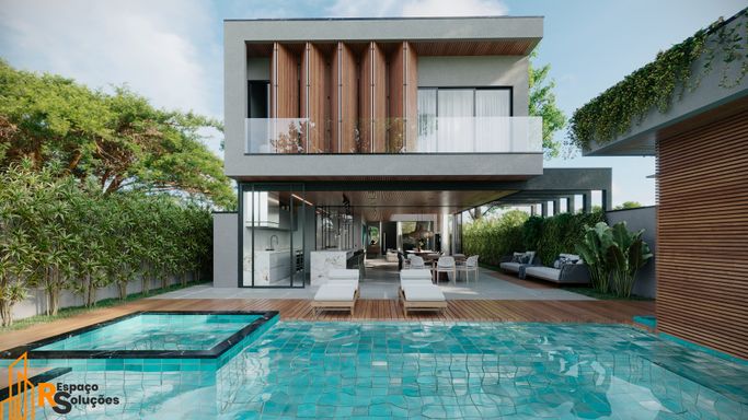 Cada metro quadrado foi pensado com maestria. A planta inteligente da casa promove um fluxo perfeito entre os ambientes, maximizando a luz natural e a sensação de amplitude em uma estrutura sólida e elegante, feita para o seu bem-estar.