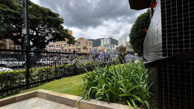 jardim com vista para serra