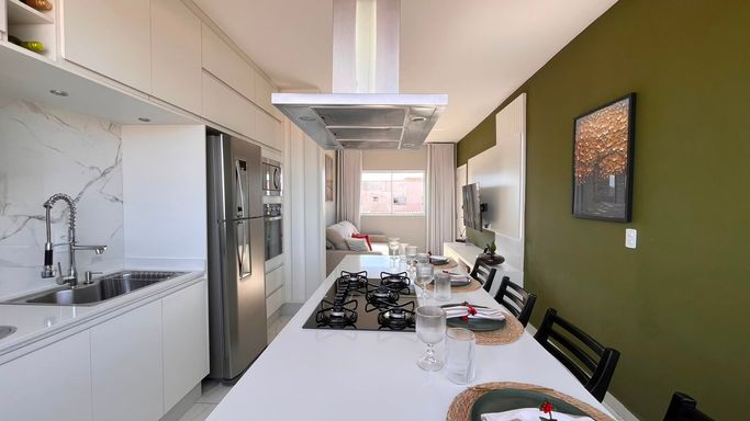 Cozinha planejada ilha