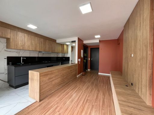 Sala e cozinha