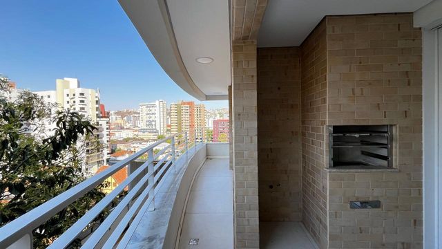 Varanda gourmet com churrasqueira