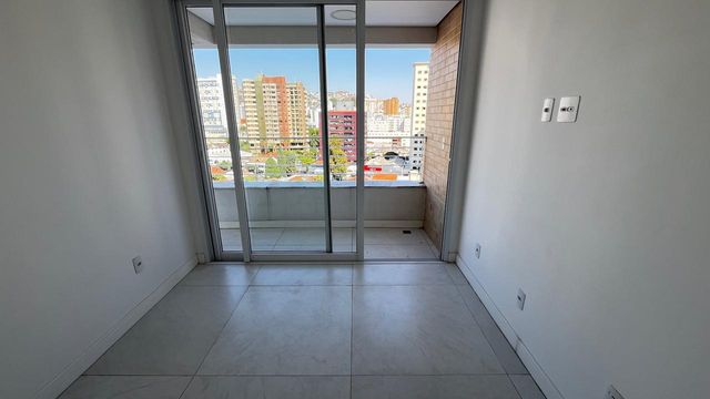 Varanda com vista para cidade