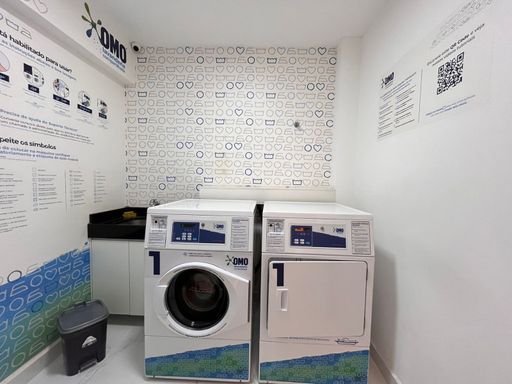 Lavanderia compartilhada