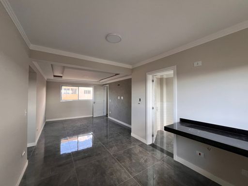 Sala e cozinha integradas