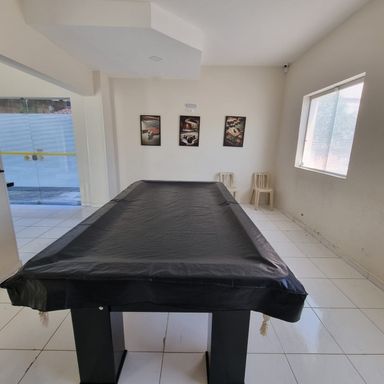 Salão de jogos - mesa de sinuca