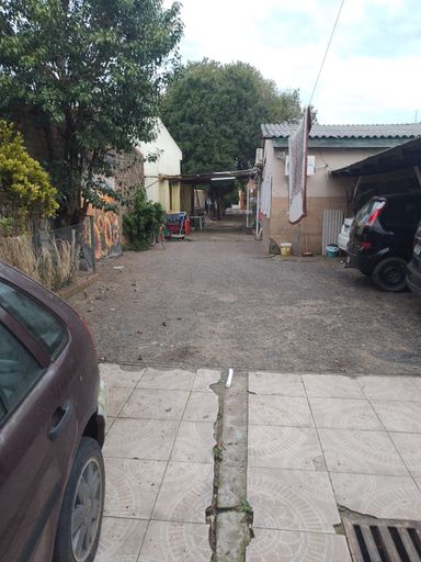 Visão dos fundos para a frente
