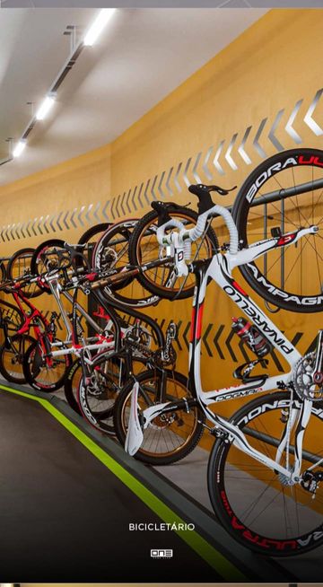 Bicicletário coberto