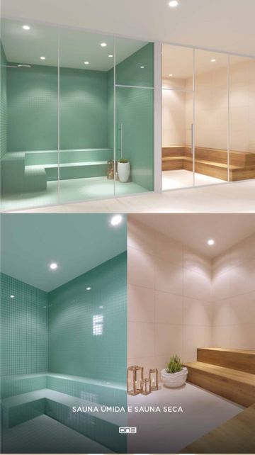 Sauna seca e úmida