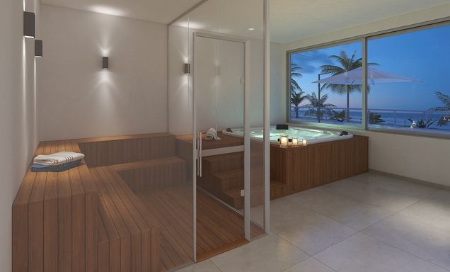 Sauna e Jacuzzi