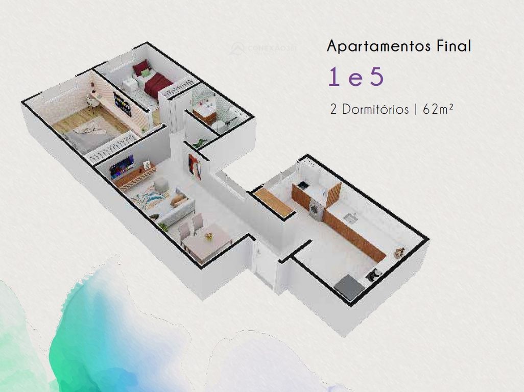 Apartamento na planta à venda em Cambuí, MG — foto 4