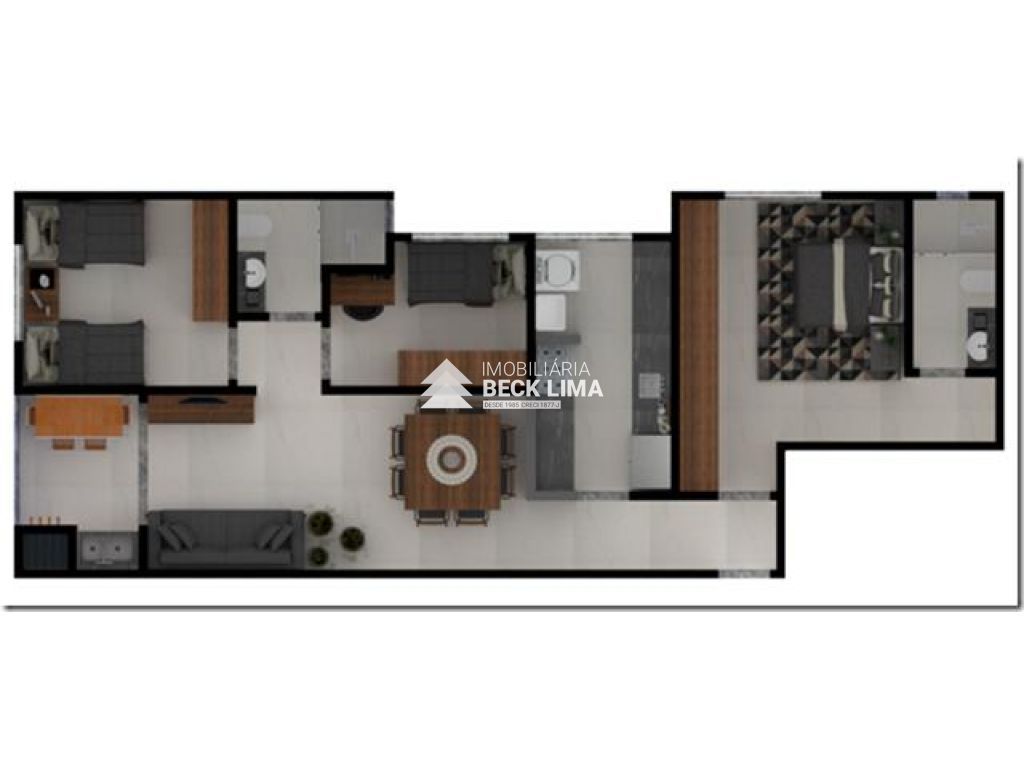 Apartamento à venda em São Cristovão, Cascavel — Portal Chave Fácil