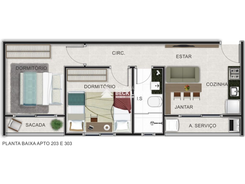 Apartamento à venda em Santa Felicidade, Cascavel — Portal Chave Fácil