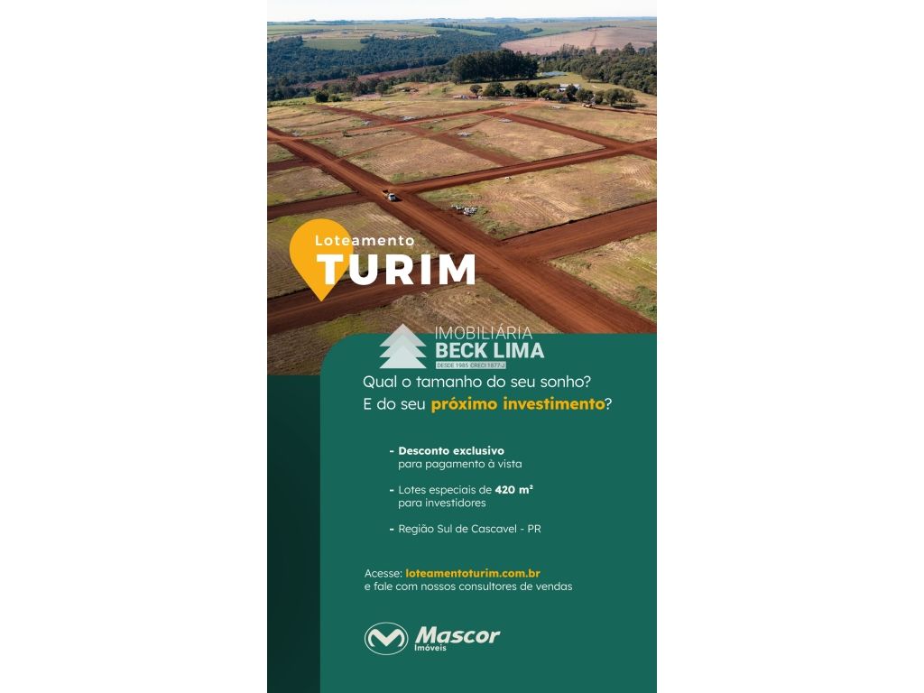 Terreno/Área à venda em Santa Felicidade, Cascavel — Portal Chave Fácil