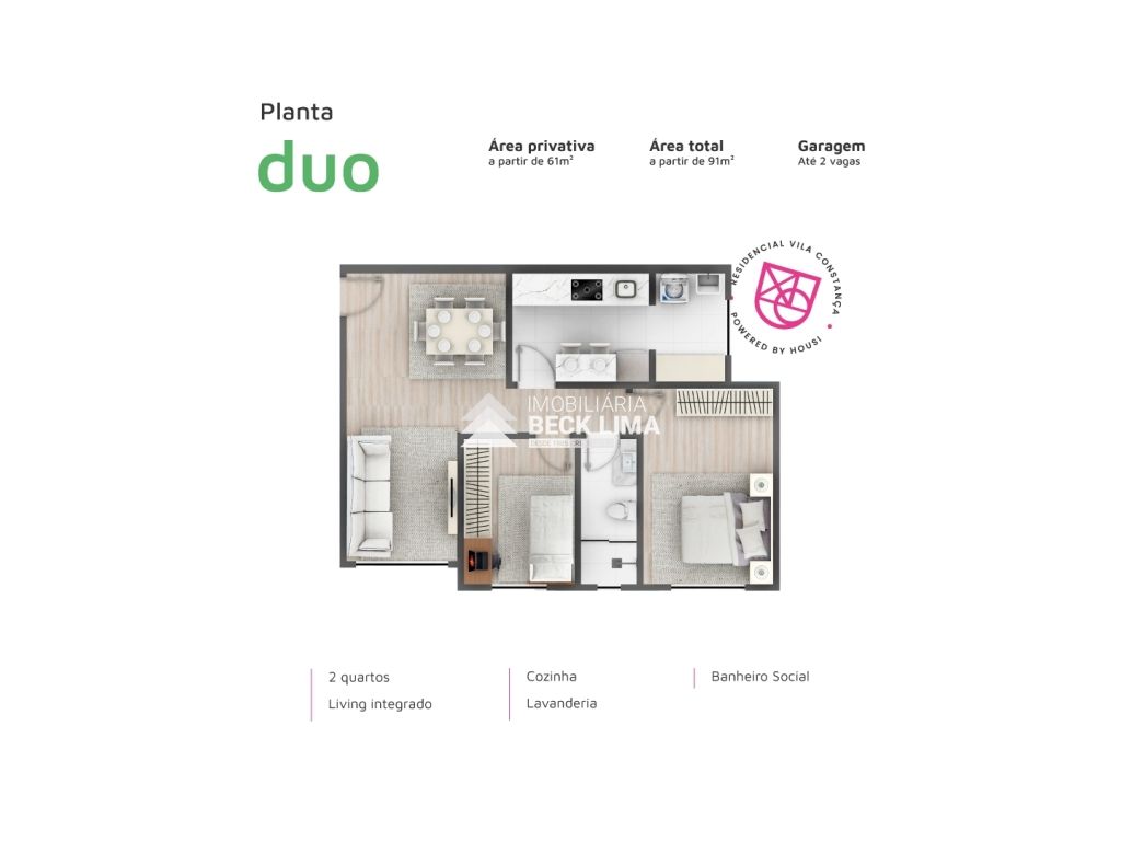 Apartamento à venda em Pioneiros Catarinenses, Cascavel — Portal Chave Fácil