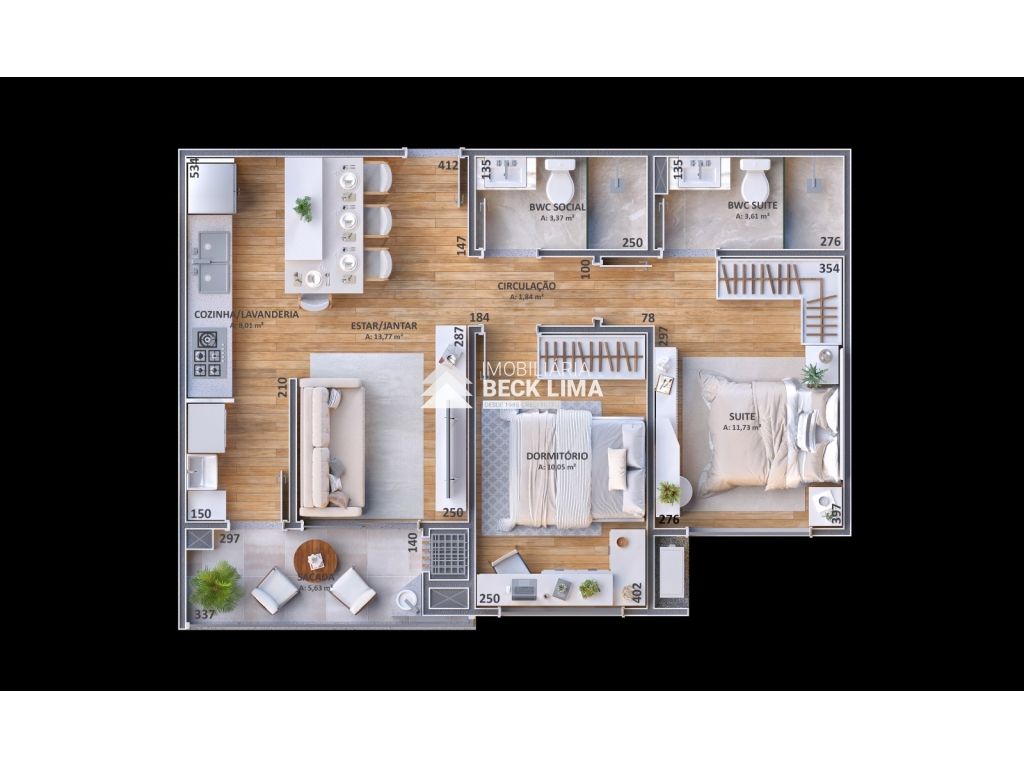 Apartamento à venda em Região Do Lago, Cascavel — Portal Chave Fácil