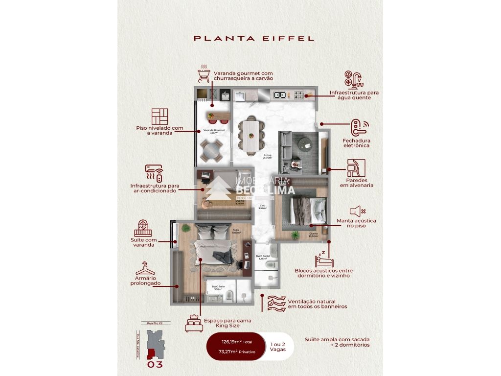 Apartamento à venda em Centro, Cascavel — Portal Chave Fácil
