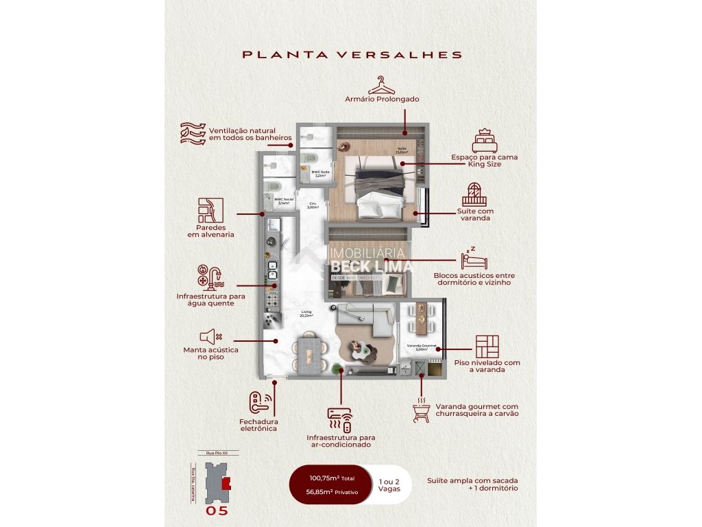 Apartamento à venda em Centro, Cascavel — Portal Chave Fácil