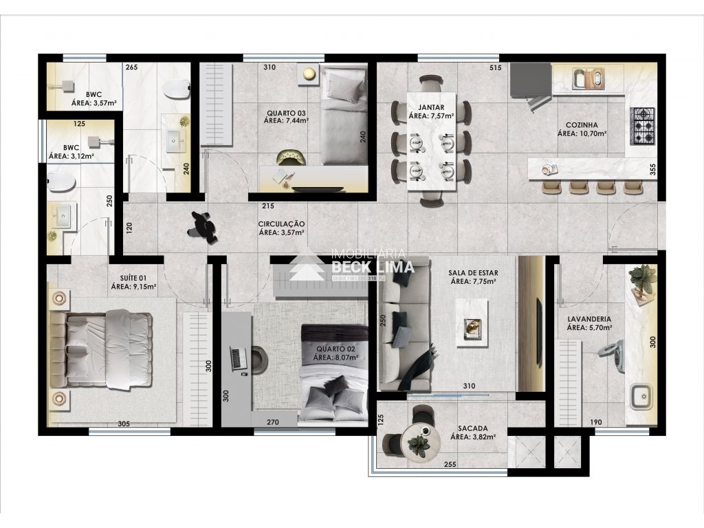 Apartamento à venda em Fag, Cascavel — Portal Chave Fácil