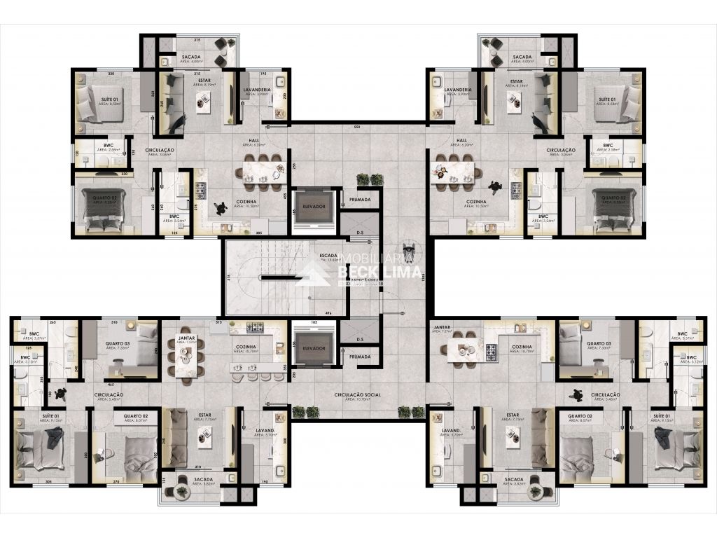 Apartamento à venda em Fag, Cascavel — Portal Chave Fácil