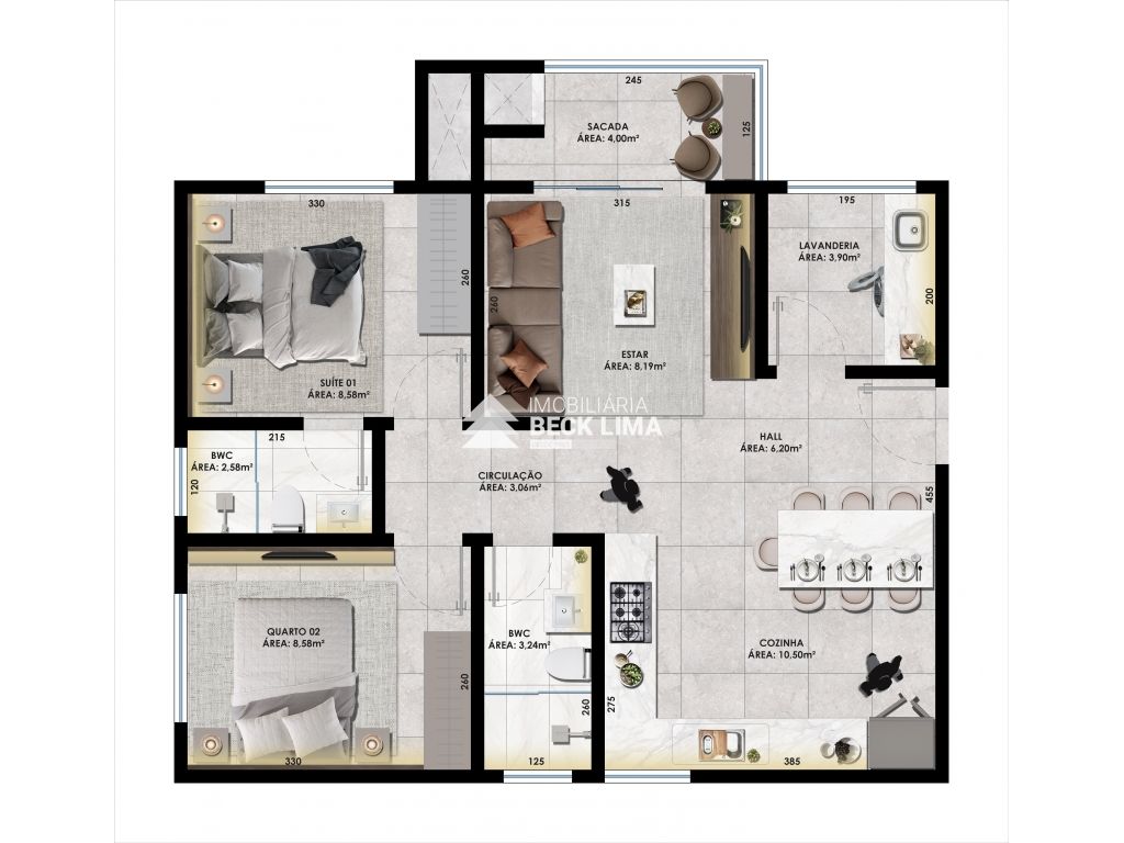 Apartamento à venda em Fag, Cascavel — Portal Chave Fácil