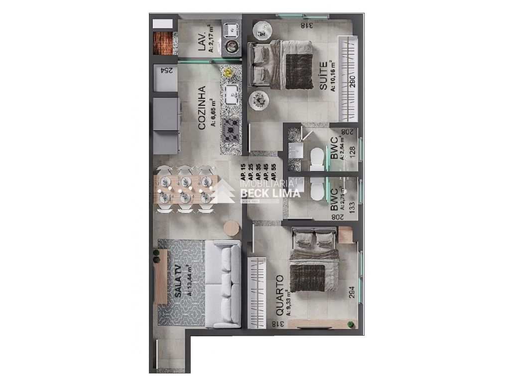 Apartamento à venda em Pioneiros Catarinenses, Cascavel — Portal Chave Fácil