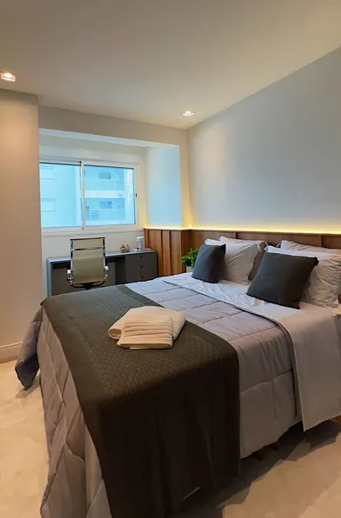 Apartamento para aluguel anual no Centro de Balneário Camboriú