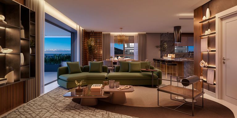 Apartamento à Venda com 4 quartos, 5 banheiros, 3 vagas e 232m² — foto 1