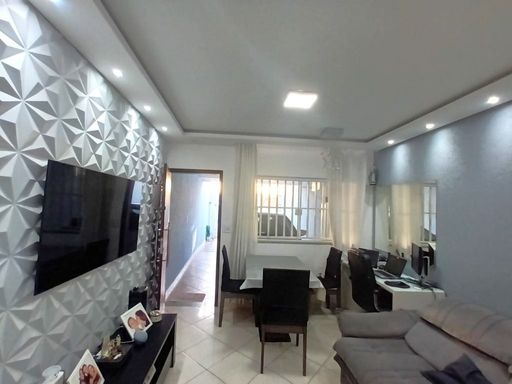 6- SALA DE JANTAR INTEGRADA COM SALA DE ESTAR